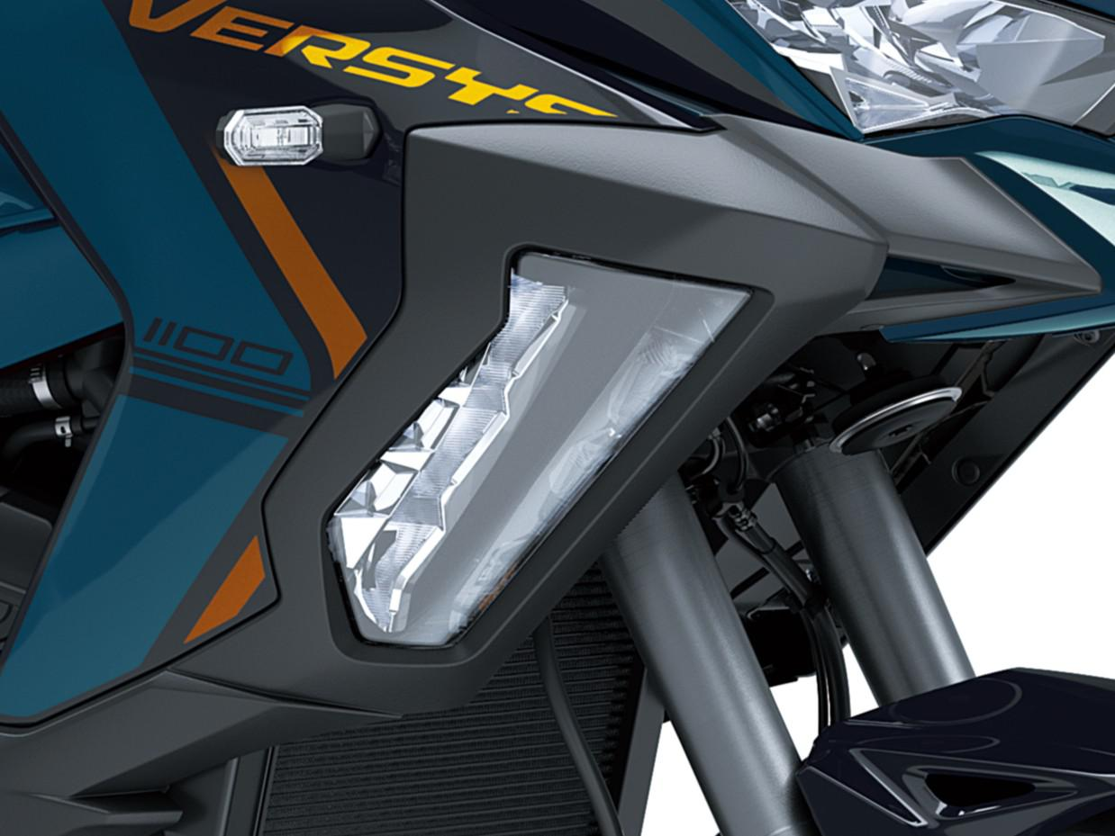 Luzes LED nas curvas