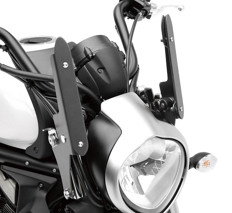 Kit de suporte de Viseira KQR, preto (Vulcan S)