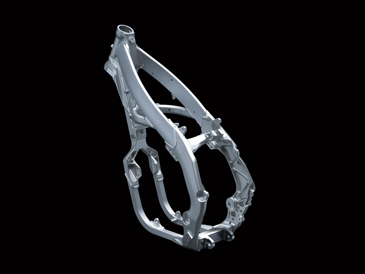 Quadro perimetral leve em alumínio