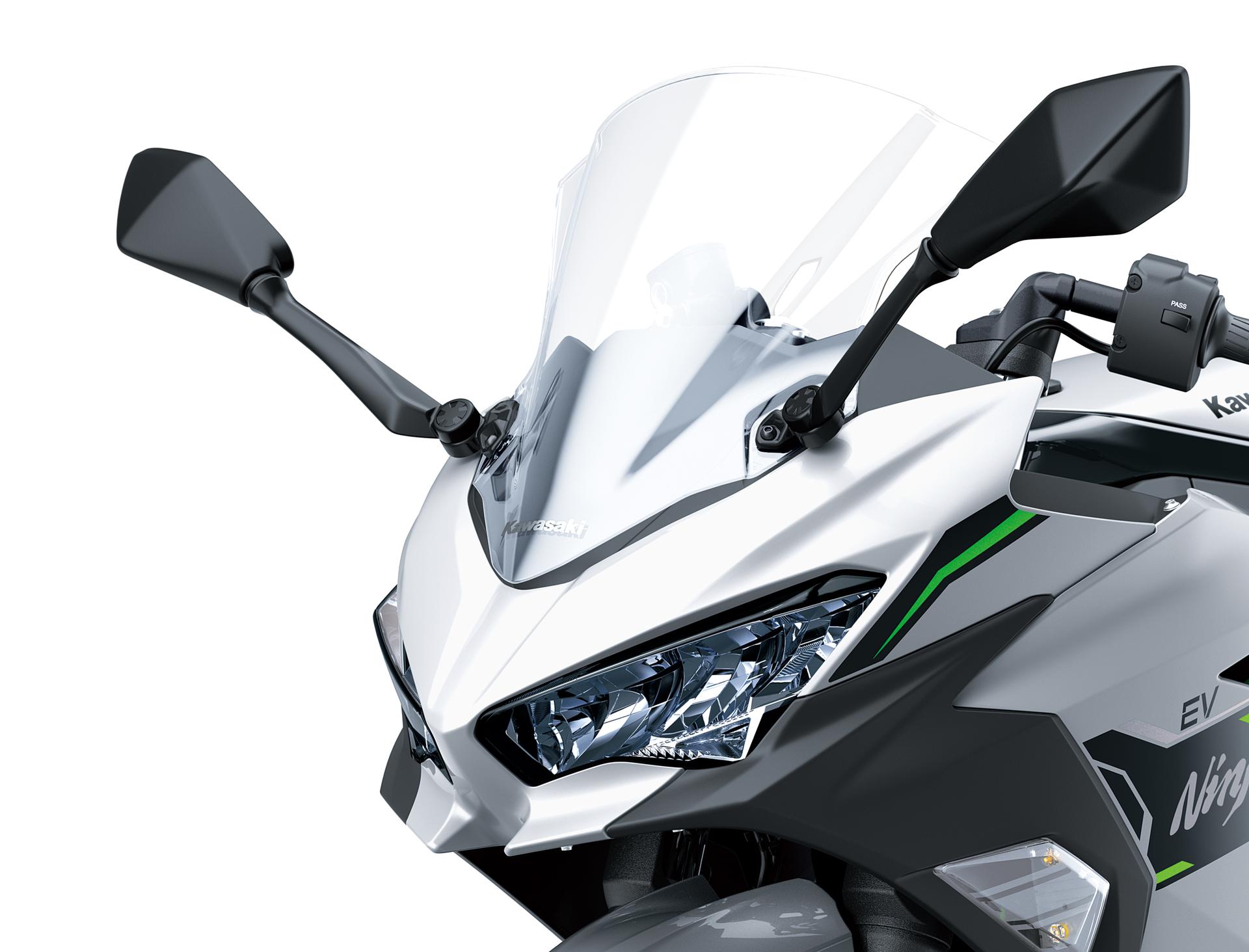 Viseira grande transparente (Ninja e-1)