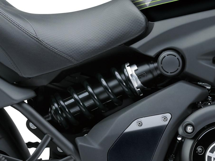 Amortecedor único inclinado com articulação