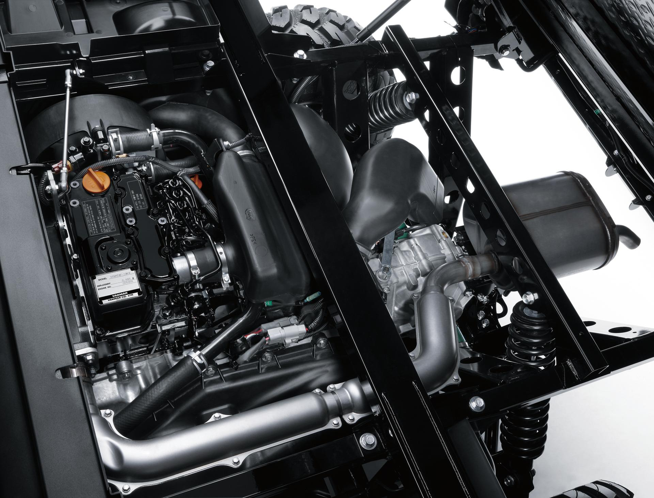 Potente motor diesel de 993cc