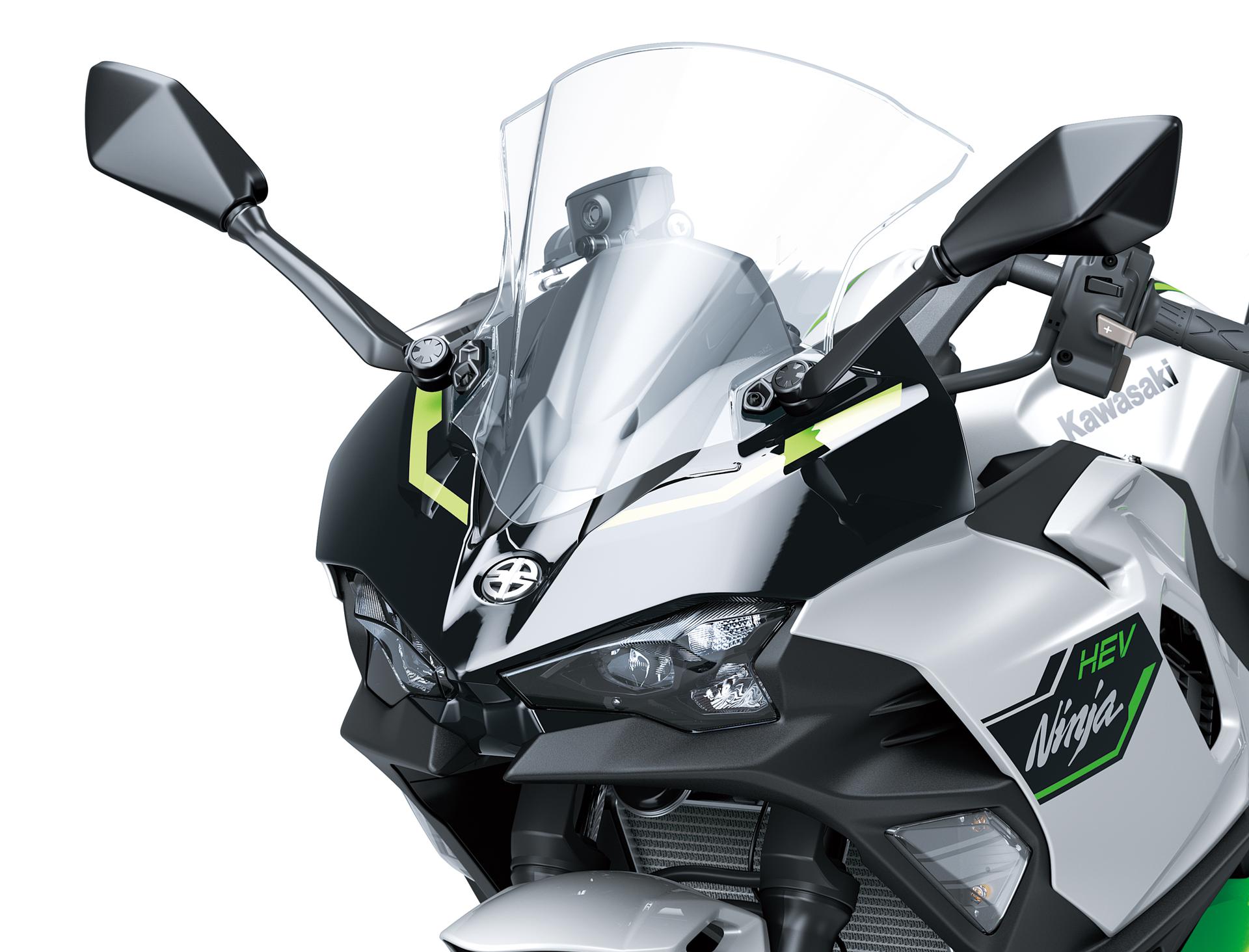 Viseira grande transparente (Ninja 7 Hybrid)
