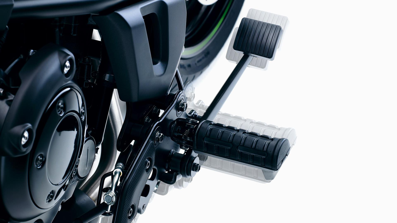 Apoios para os pés ajustáveis