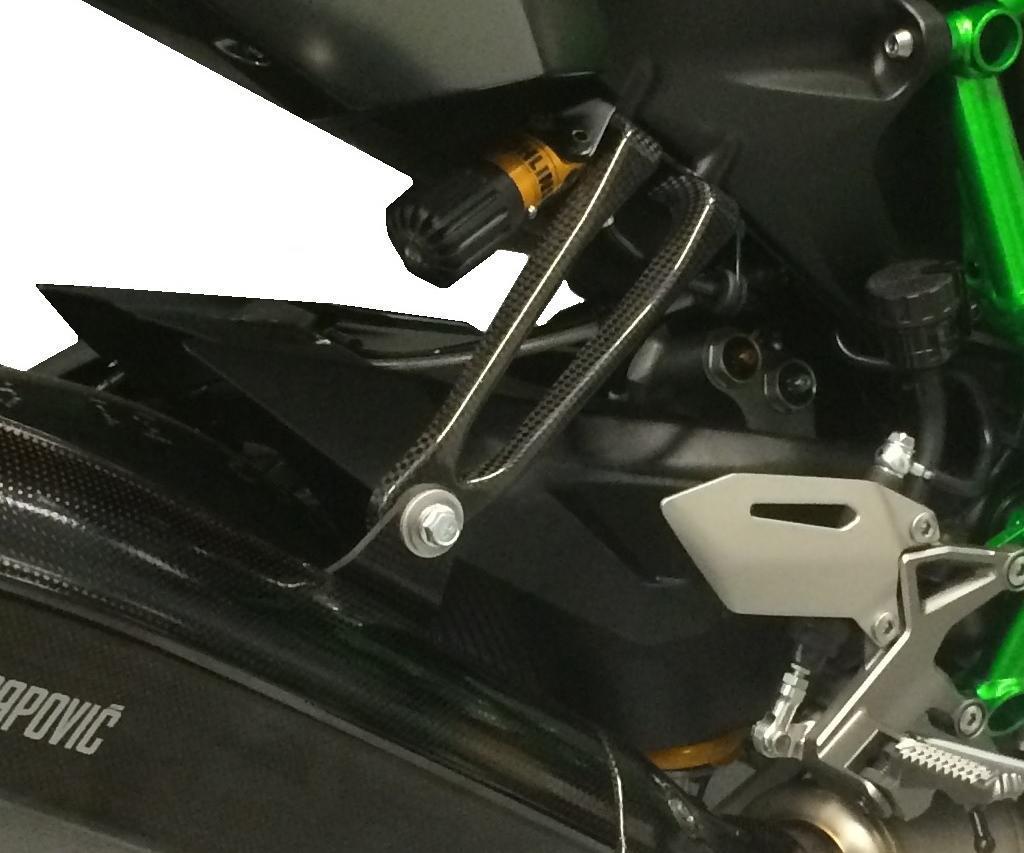 Suporte de montagem do escape para amortecedor Öhlins RR