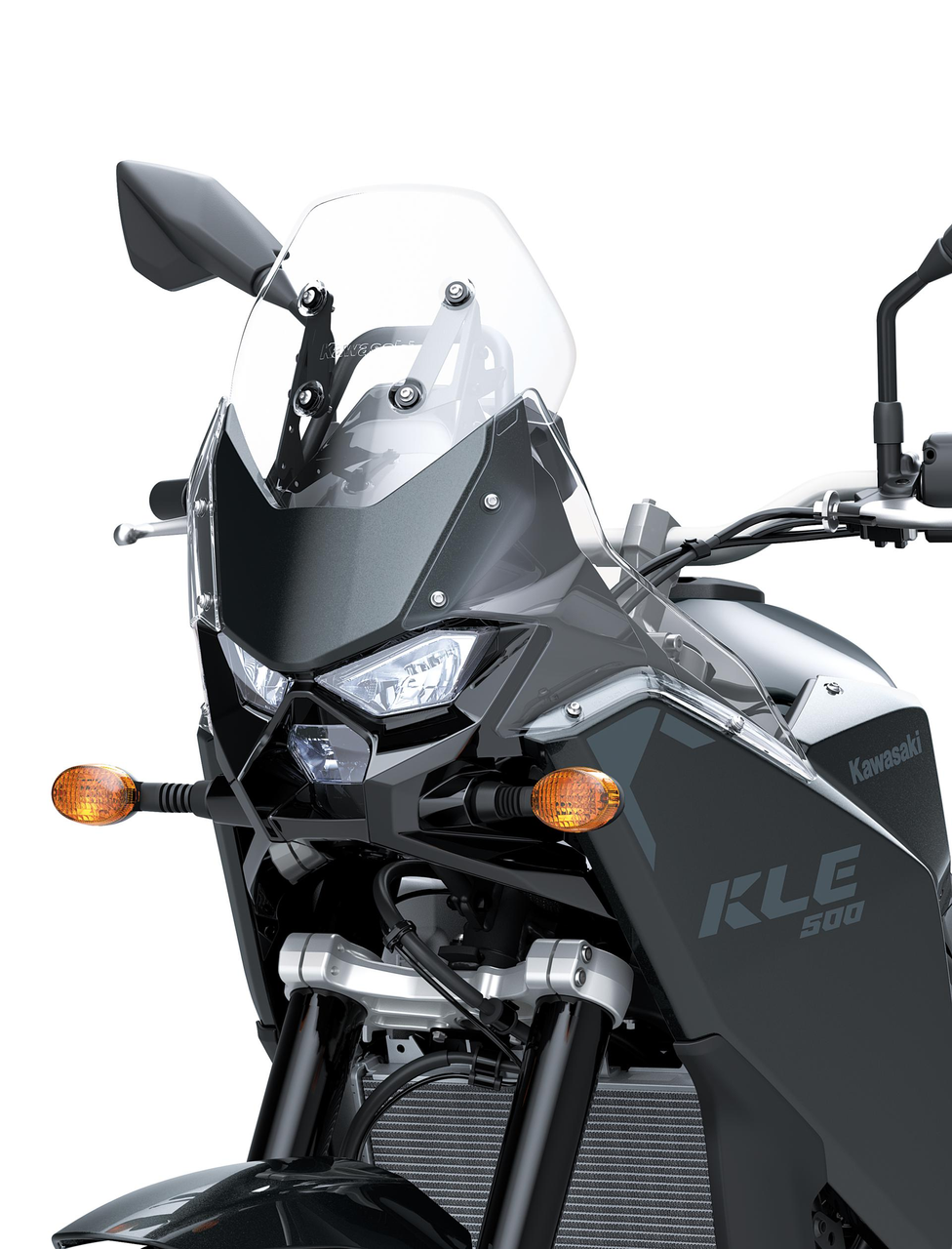 Capa dianteira alta e compacta