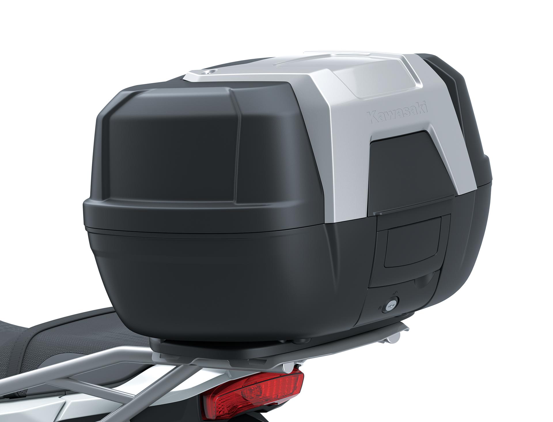 Porta-bagagens traseiro KLE500/SE com top case