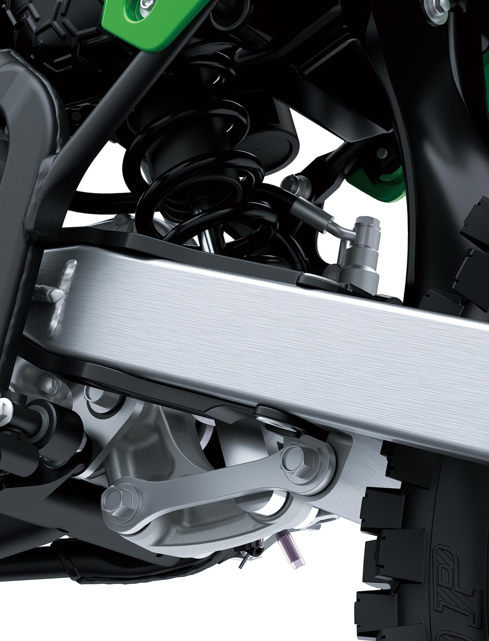 Suspensão com estilo de modelo mais potente