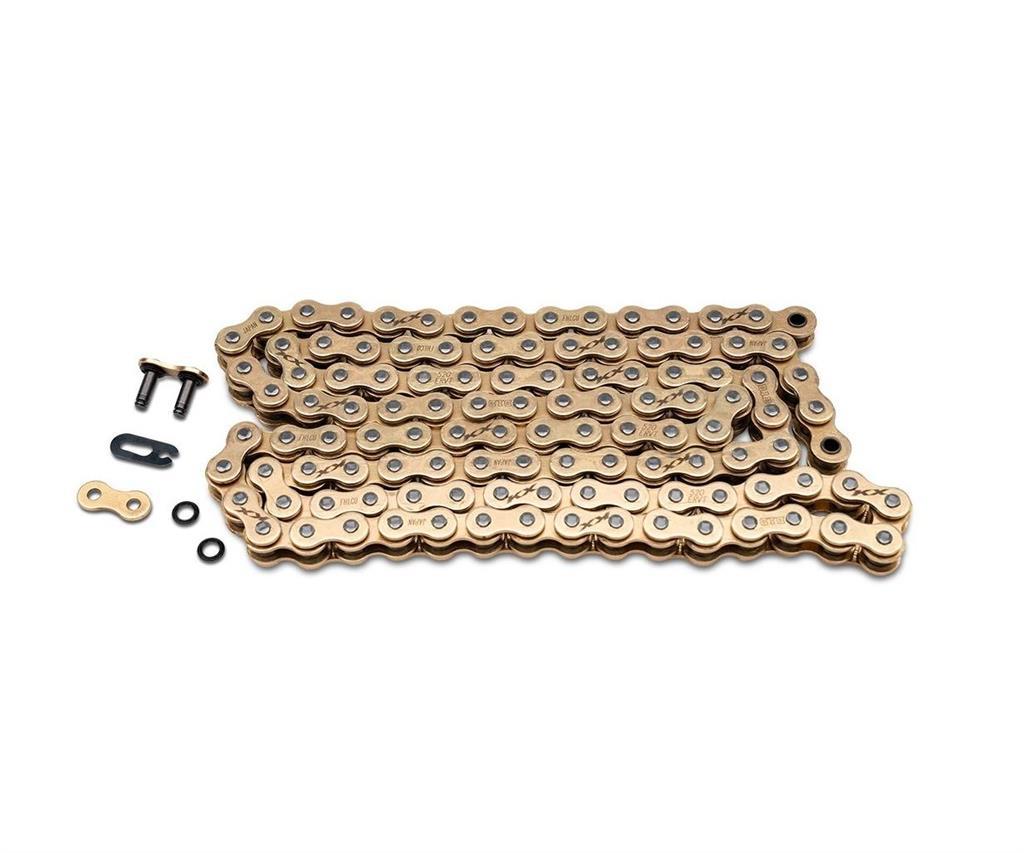 Gold Racing Chain with KX logo's (KX250/X & KX450/X)