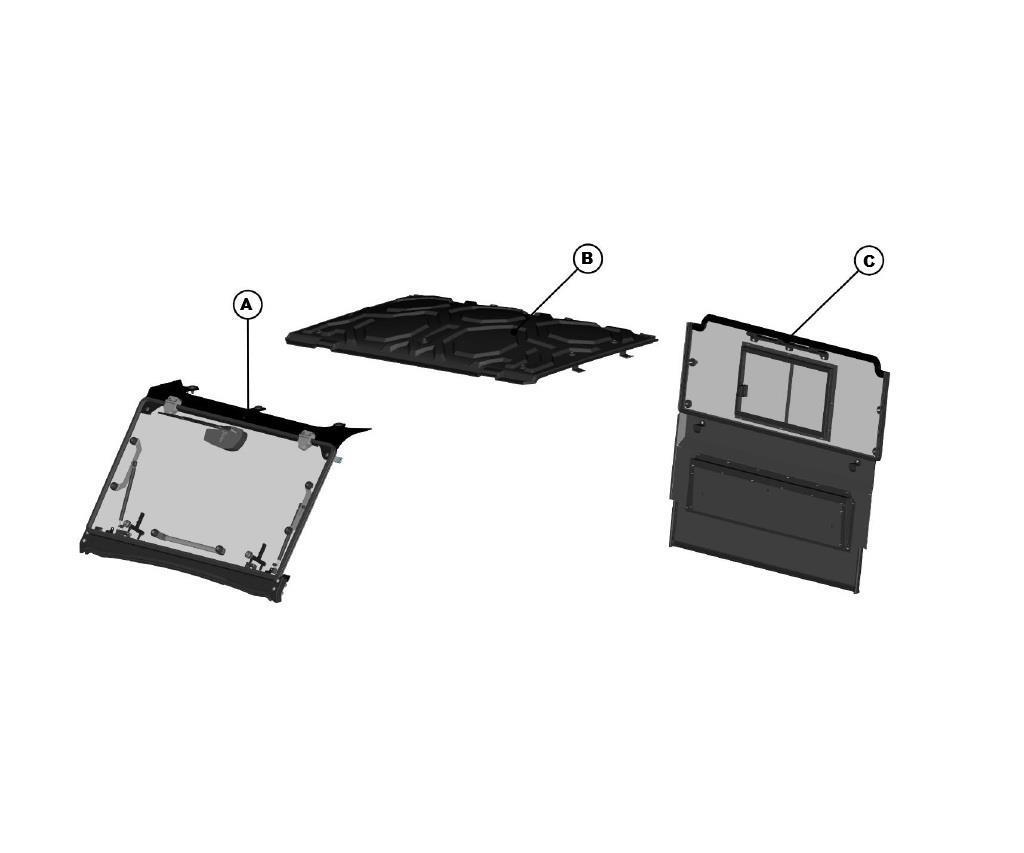 Meia cabine (MULE PRO-DX)