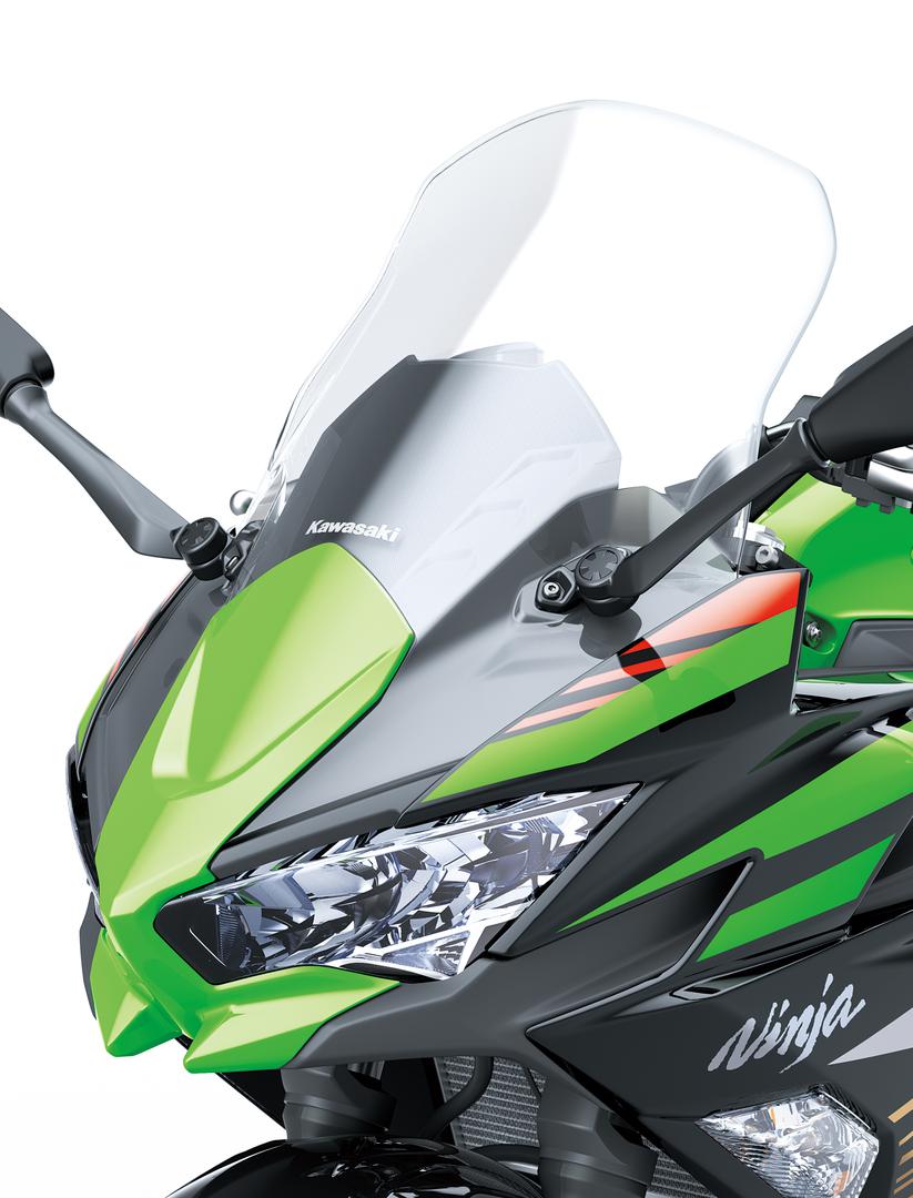 Viseira Alta Transparente (Ninja 650)